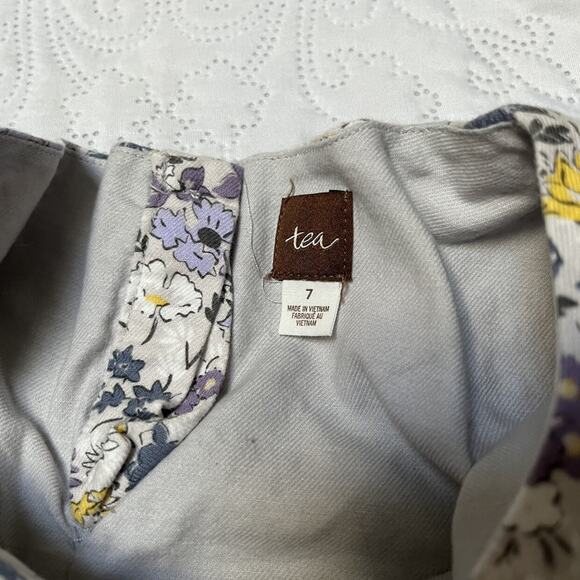 Tea Collection Wildflower Bloom Party Dress Size 7 - Picture 5 of 5